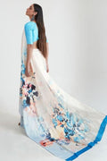 latest satin crepe saree