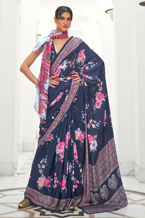 satin silk saree