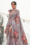 bollywood satin silk saree