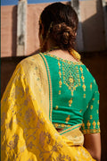 silk sarees blouse design