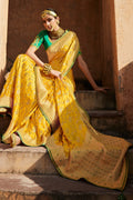 satin silk saree design