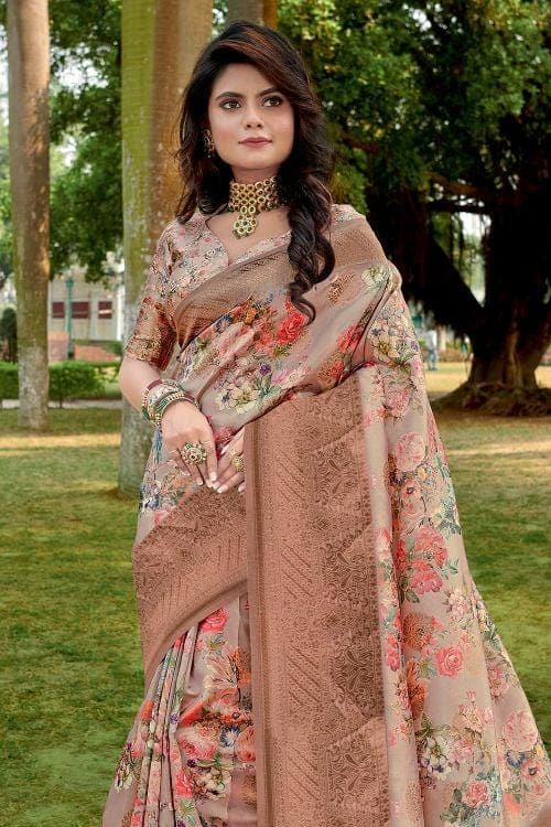 satin silk saree