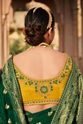 silk saree blouse design