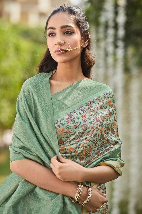 silk saree blouse designs