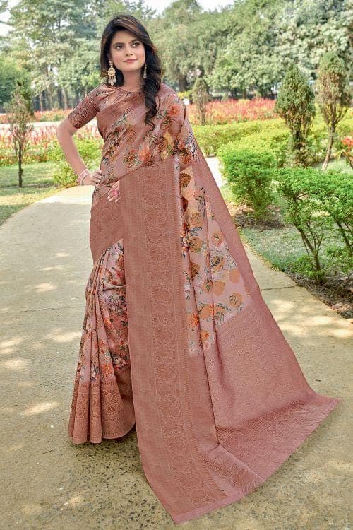 Satin Silk Saree Ham Purple Satin Silk Saree saree online