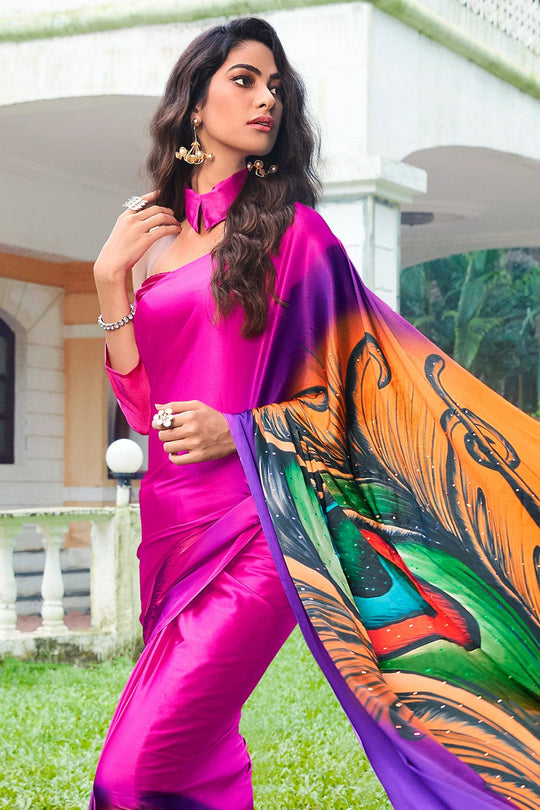 saree poses