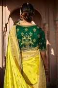 silk saree blouse design