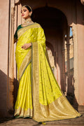 satin silk saree