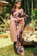satin silk saree