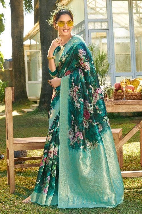 satin silk saree