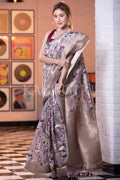 Satin Silk Saree Prim Purple Satin Silk Saree saree online
