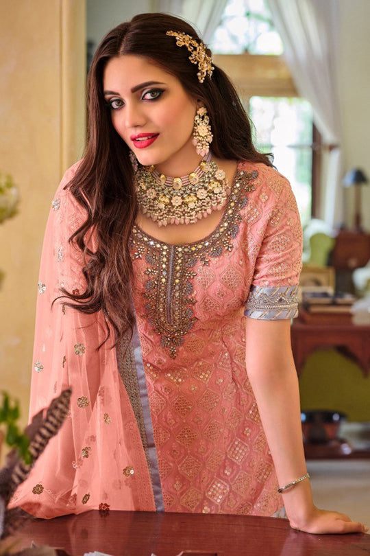 sharara suit for girls