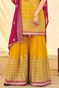 fancy sharara suit