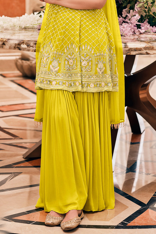 sharara suit for girls