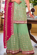 sharara suit for girls