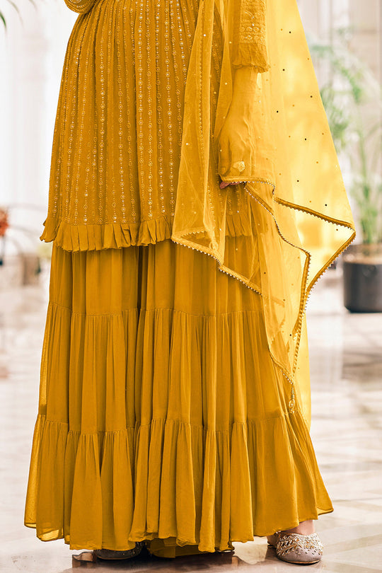 sharara suit for girls