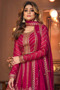 pink sharara suit