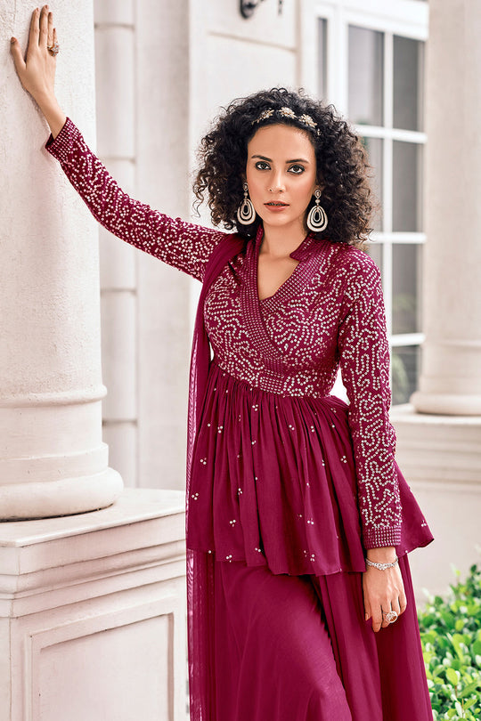 sharara suit for girls