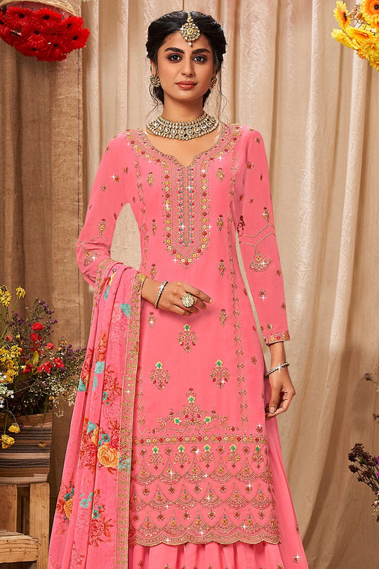 sharara suits for girls