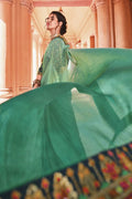 silk saree pallu