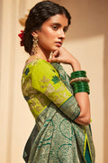 silk saree blouse design