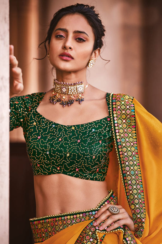 silk saree blouse design