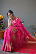 silk saree blouse design