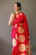 red saree