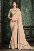plain silk saree