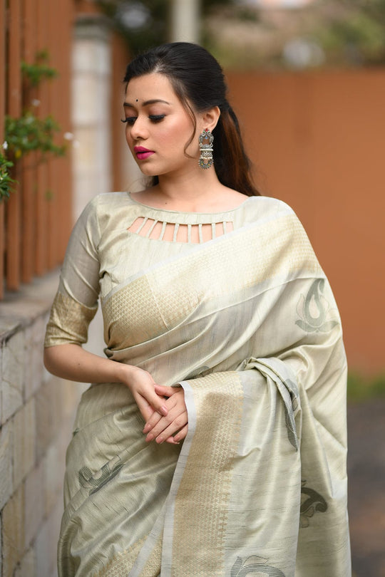 silk saree blouse design