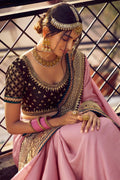 South Silk Saree Beautiful Sunset Pink Zari Woven South Silk Saree saree online