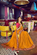 South Silk Saree Gold Yellow Zari Woven South Silk Saree saree online