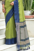 South Silk Saree Green Blue South Silk Saree saree online