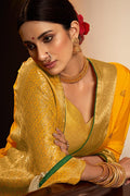 Honey Yellow South Silk Saree