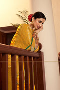 Honey Yellow South Silk Saree