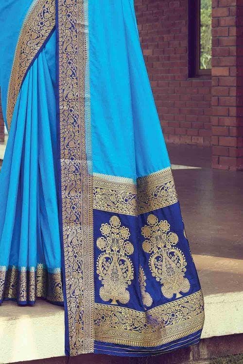 Jordy Blue South Silk Saree