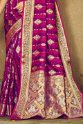 South Silk Saree Purple South Silk Saree saree online
