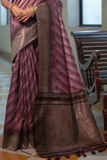 South Silk Saree Sangria Purple South Silk Saree saree online
