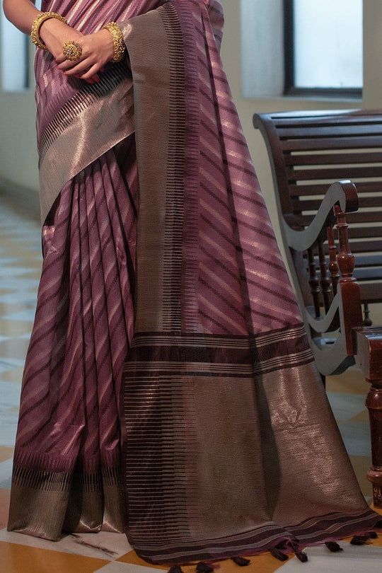 South Silk Saree Sangria Purple South Silk Saree saree online