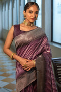South Silk Saree Sangria Purple South Silk Saree saree online