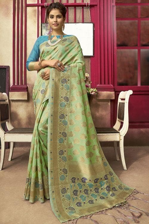 south indian silk saree