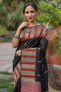 tussar silk saree