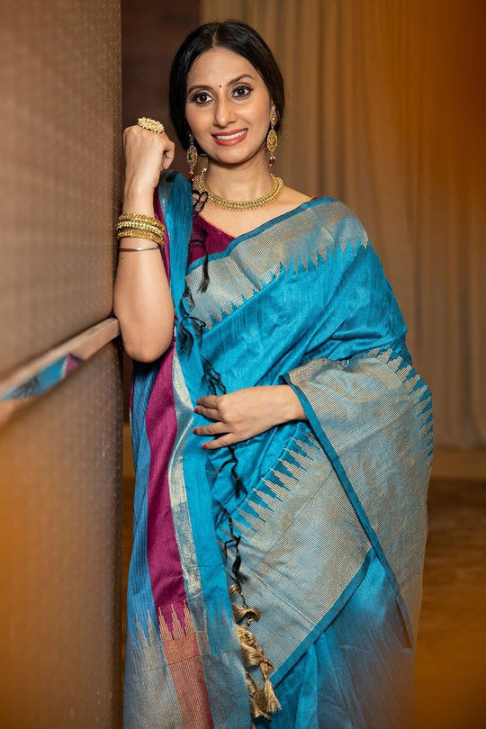 tussar silk saree online