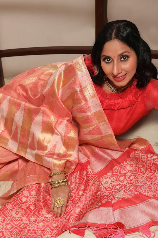 tussar saree