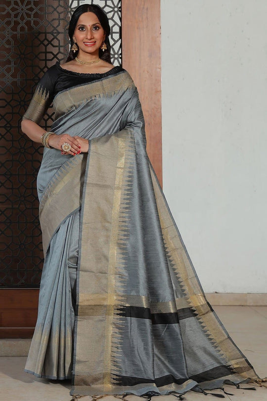 tussar saree
