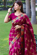 Tussar Saree Mulberry Purple Tussar Saree saree online