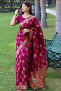 Tussar Saree Mulberry Purple Tussar Saree saree online
