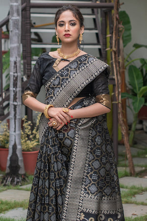tussar silk saree