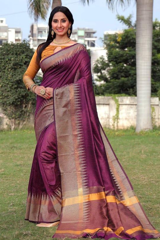 tussar saree