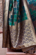 Blue Multicolour Uppada Saree